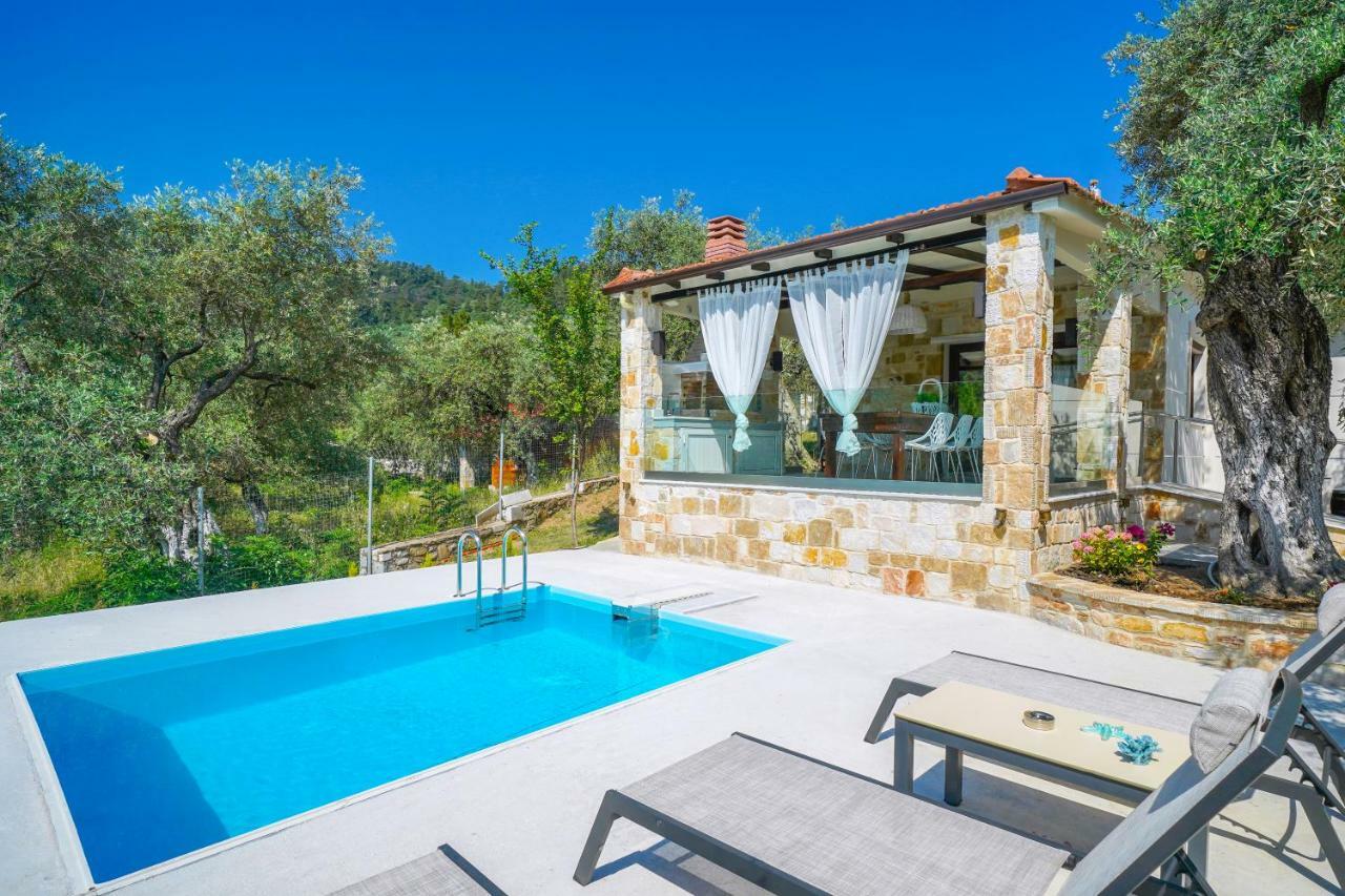 Villa Santa Marina Makriammos Экстерьер фото